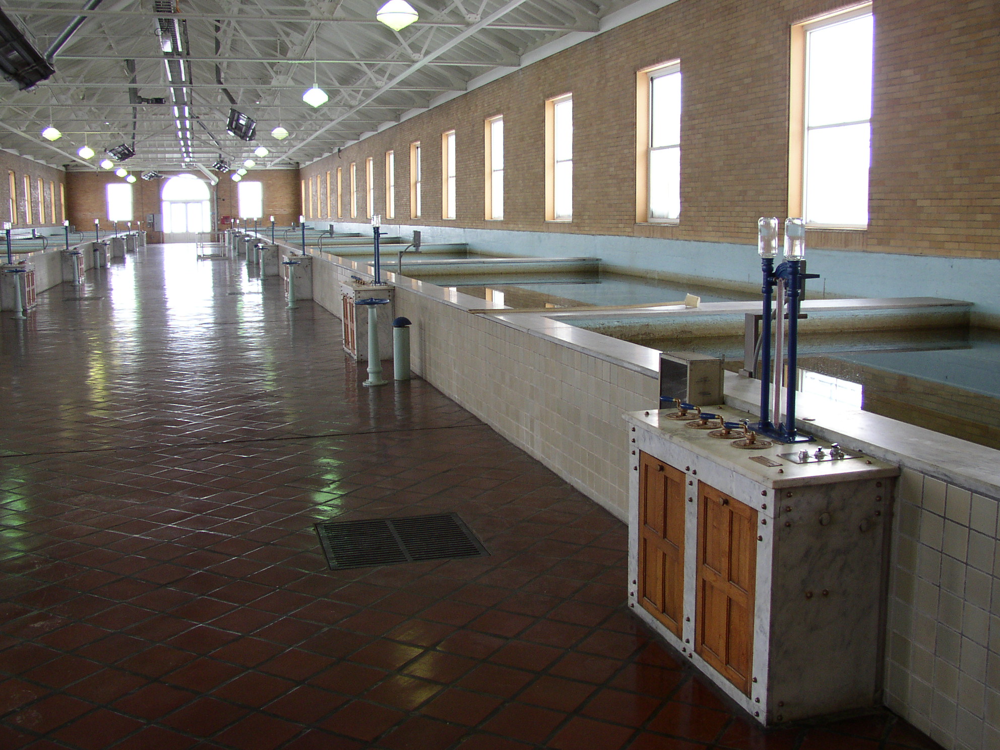 Chestnut Street Water Treatment Plant - Filter room