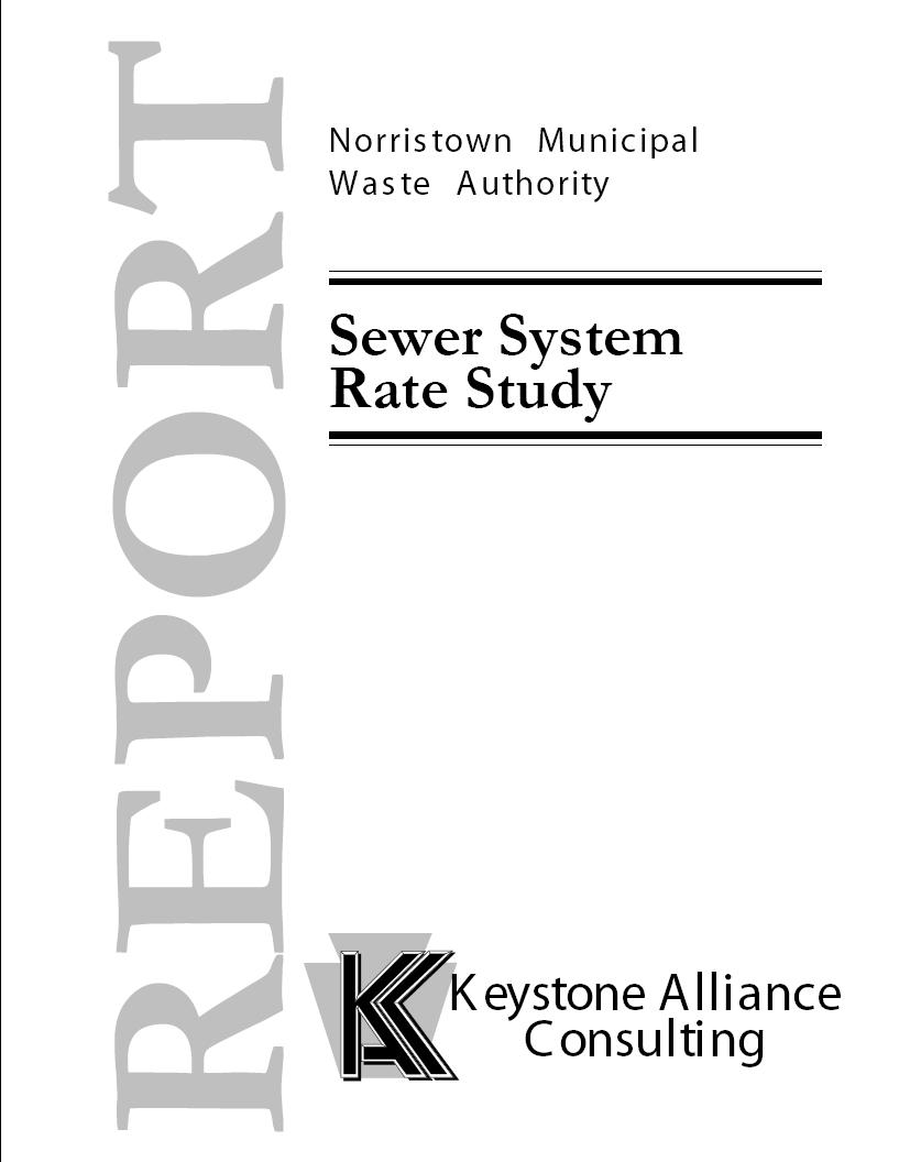 Norristown Waste Authority Sewer Rate Study